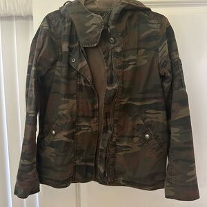 American Eagle Outfitters Camouflage Jacket